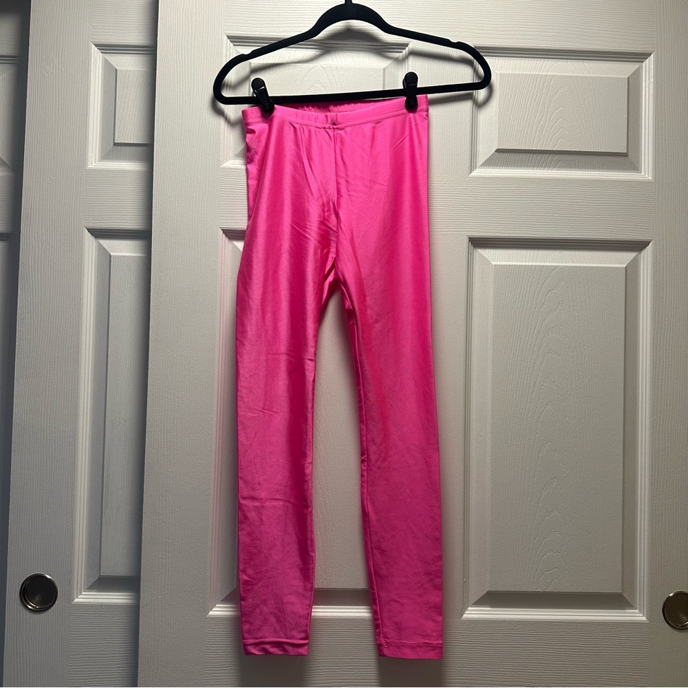 Bright Pink Leggings